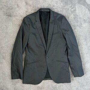 Armani Exchange Pinstripe Suit Blazer